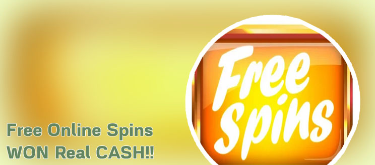 Free spins no deposit win cash