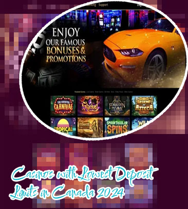 Online casino with low minimum deposit