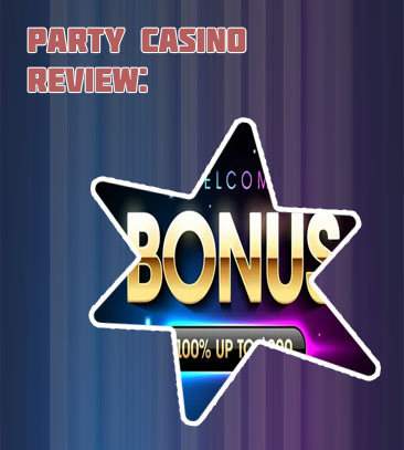 Party casino welcome bonus